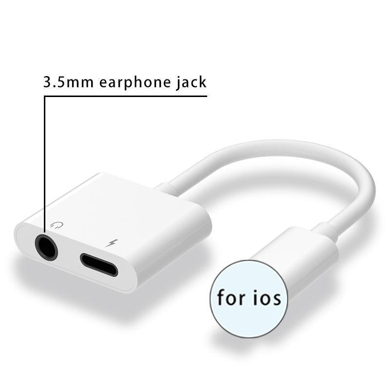 Charge & Listen Adapter-Fonally-3.5 mm Headphone Jack-