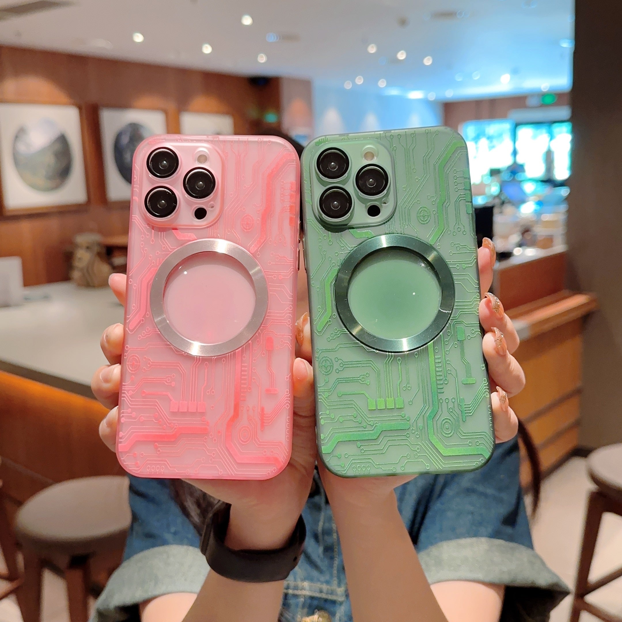 Circuitry MagSafe iPhone Case-Fonally-