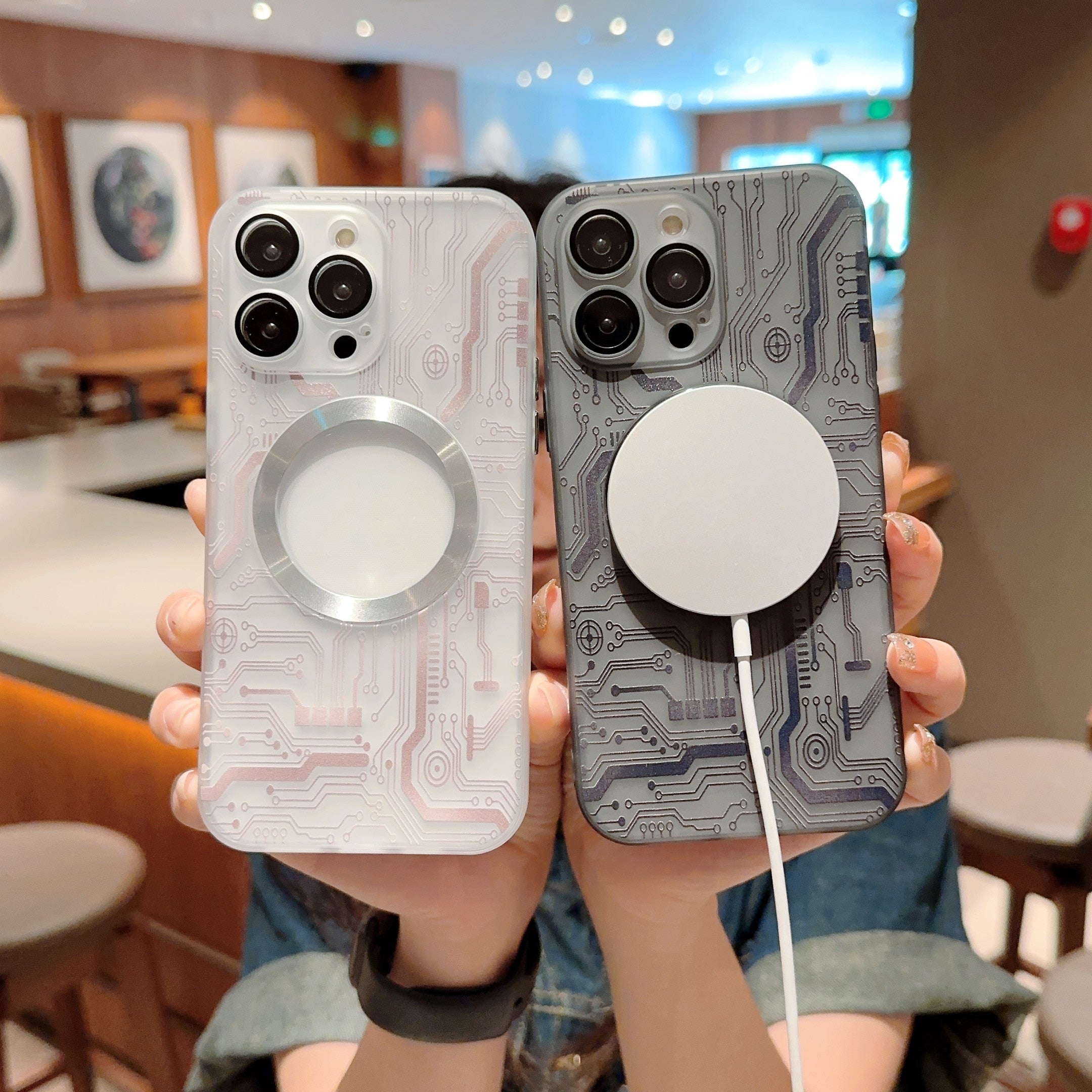 Circuitry MagSafe iPhone Case-Fonally-