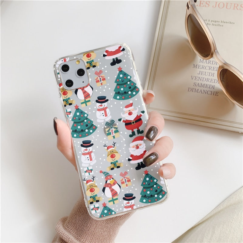 Clear Christmas Spirit iPhone Case-Fonally-For iPhone 12 Pro Max-11-