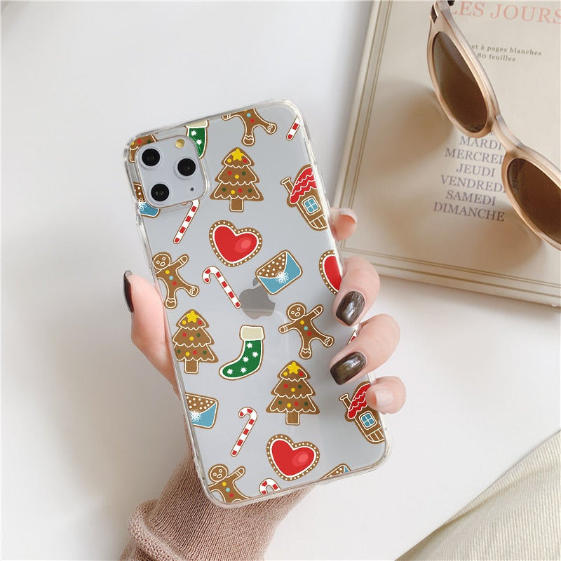 Clear Christmas Spirit iPhone Case-Fonally-For iPhone 12 Pro Max-8-