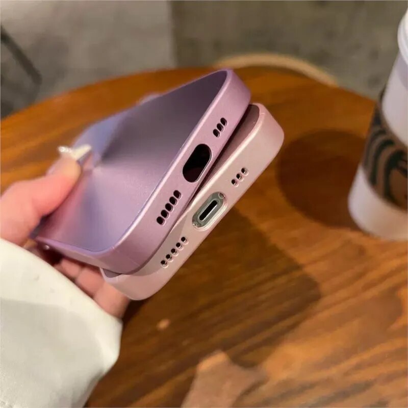 Cool Laser Effect Shiny iPhone Case-Fonally-