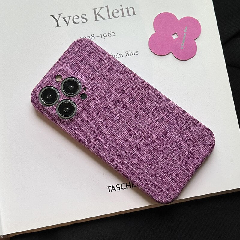 Cotton Fabric iPhone Case-Fonally-