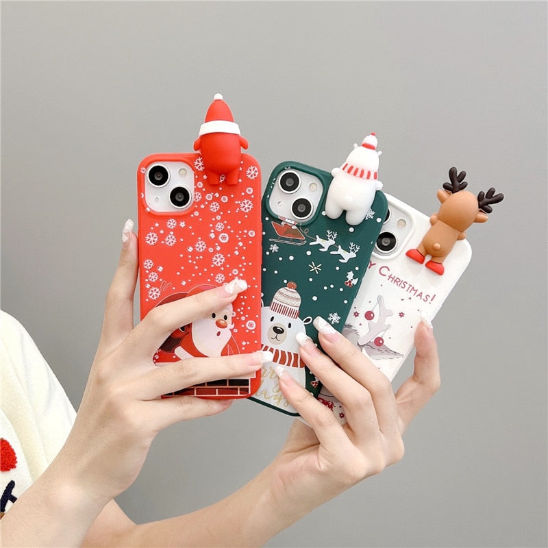 Cute Cartoon Toy Christmas iPhone Case-Fonally-