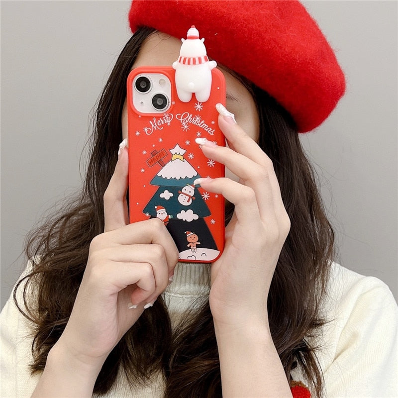 Cute Cartoon Toy Christmas iPhone Case-Fonally-