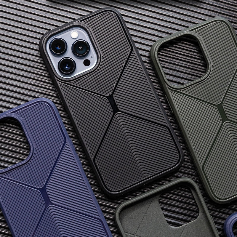 Drop Protective Soft Armor iPhone Case-Fonally-
