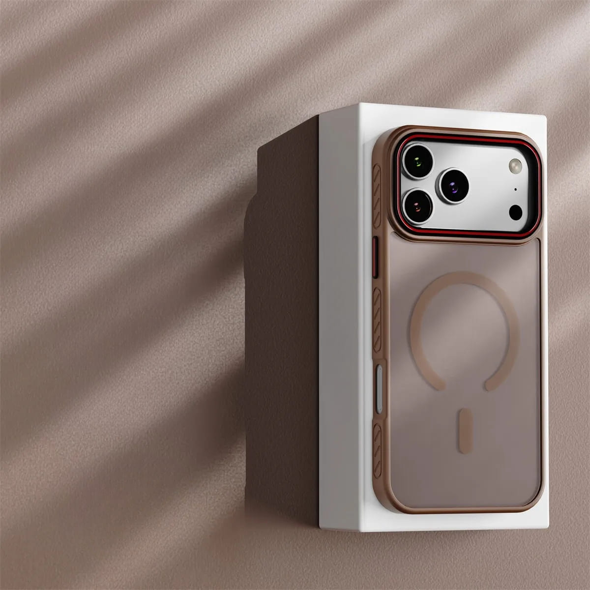 Durable Magnetic Silicone iPhone Case with Shockproof Design