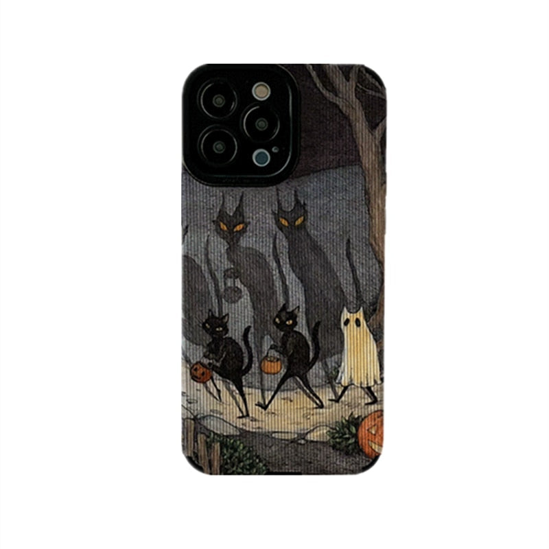 Funny Catwalk Shadow iPhone Case-Fonally-For iPhone 14 Pro Max-