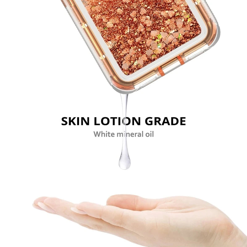 Extra Durable Glitter Quicksand iPhone Case