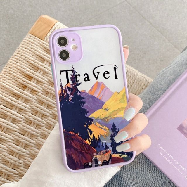 Hand-Painted Style Scenic iPhone Case-Fonally-For iPhone 13 Pro Max-Scenery 6-