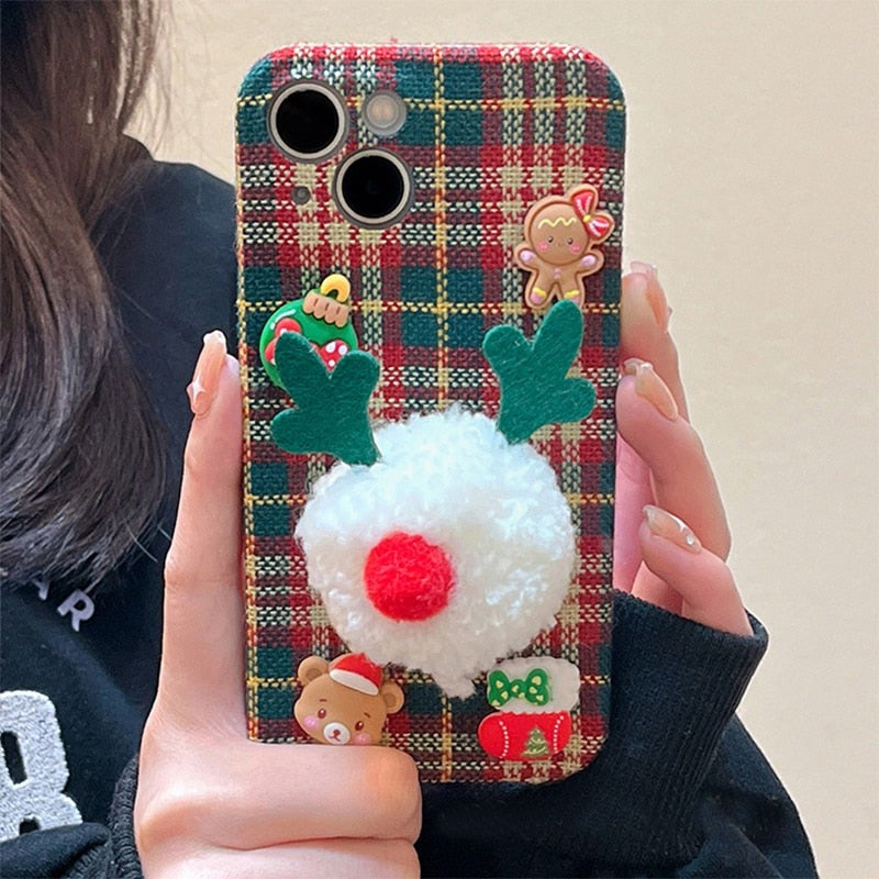 Holiday Plaid iPhone Case-Fonally-
