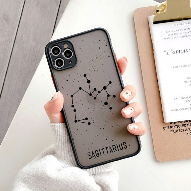 Horoscope Constellations iPhone Case-Fonally-For iPhone 13 Pro Max-Sagittarius-
