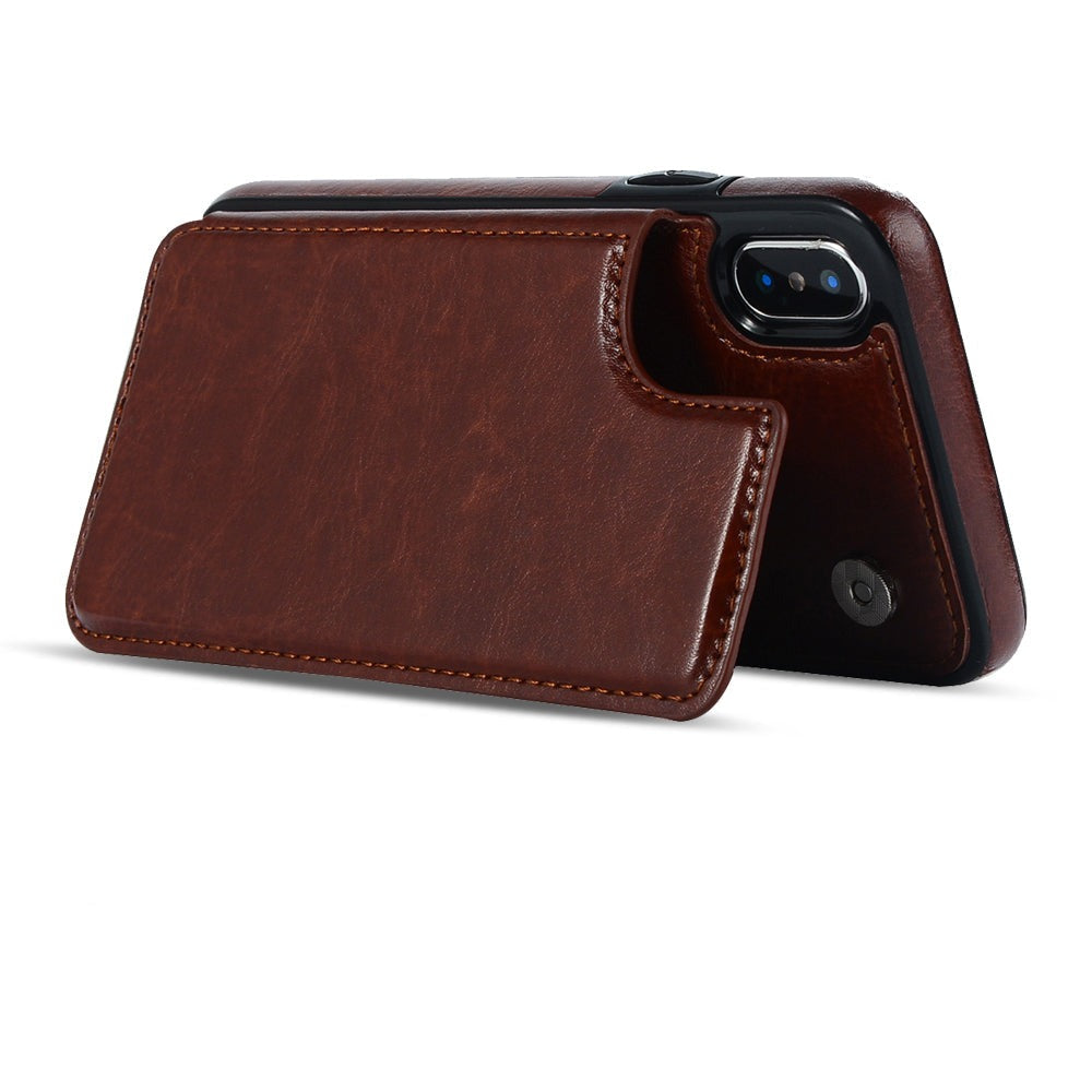 Leather Case with Wallet For iPhone-Fonally-