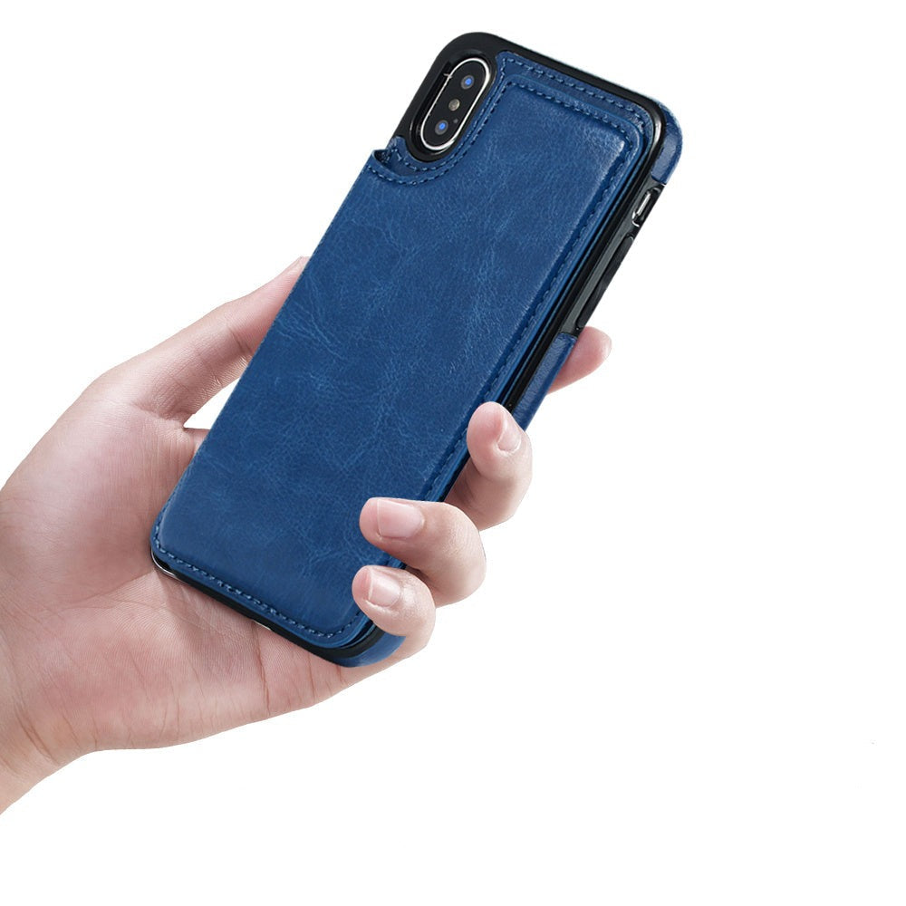 Leather Case with Wallet For iPhone-Fonally-