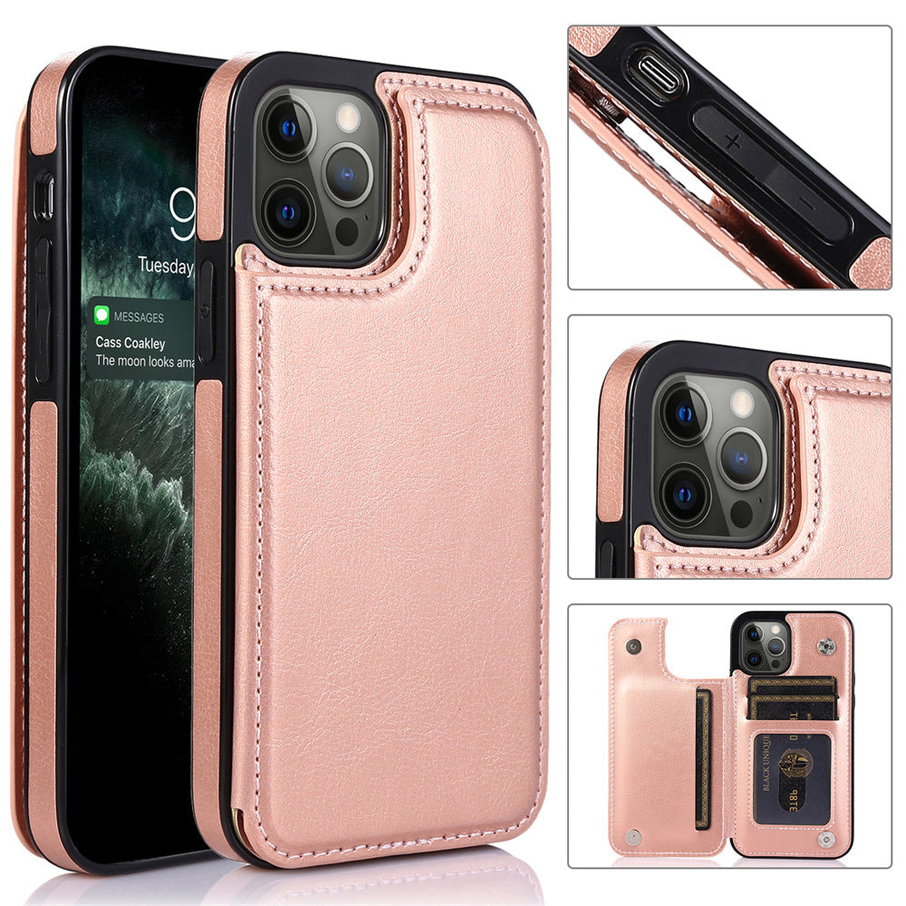 Leather Case with Wallet For iPhone-Fonally-