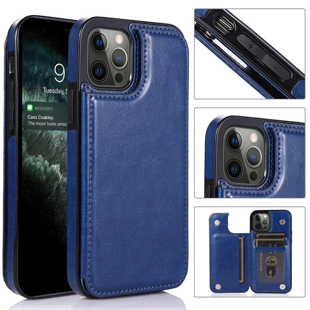 Leather Case with Wallet For iPhone-Fonally-