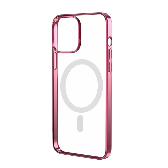 MagSafe Wireless Charging iPhone Cases-Fonally-Rose Gold-For iPhone 13 Pro Max-