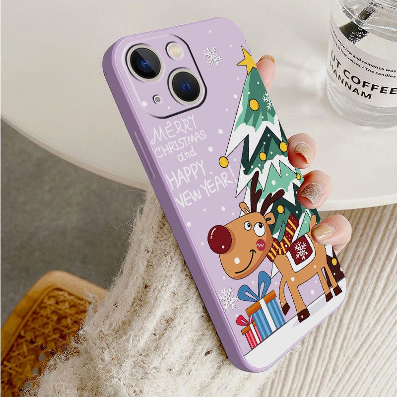 Merry Christmas & Happy New Year-Fonally-For iPhone 14-Purple 1-