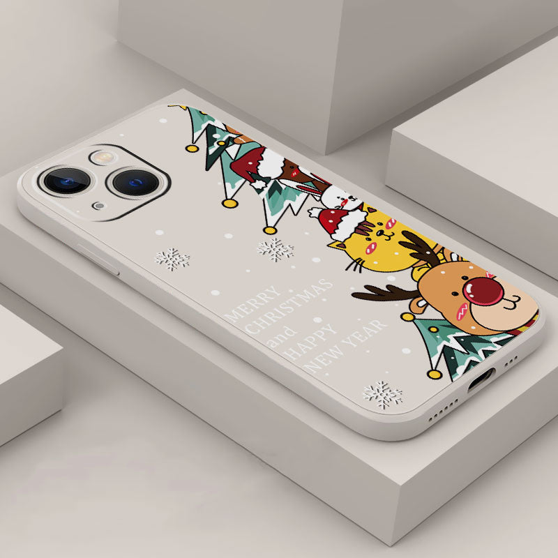 Merry Christmas & Happy New Year-Fonally-For iPhone 14-White 2-