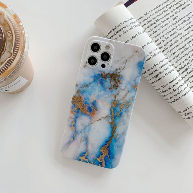 Metamorphic Marble iPhone Case-Fonally-For iPhone 12 Pro Max-E-
