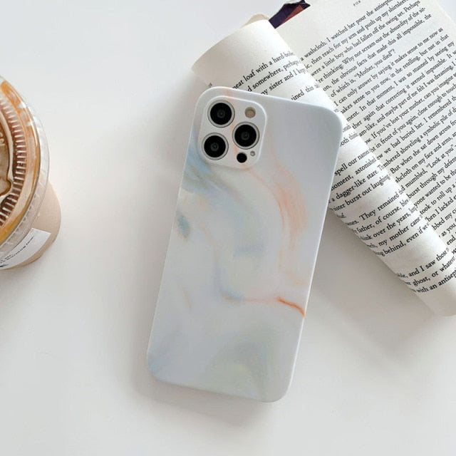 Metamorphic Marble iPhone Case-Fonally-For iPhone 12 Pro Max-H-