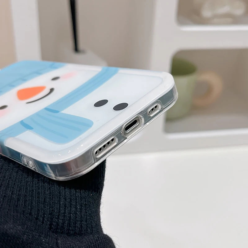Christmas Snowman iPhone Case