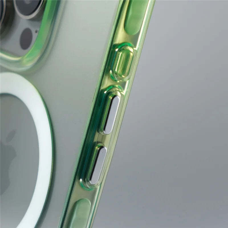 CornerCushion Gradient Clear iPhone Case