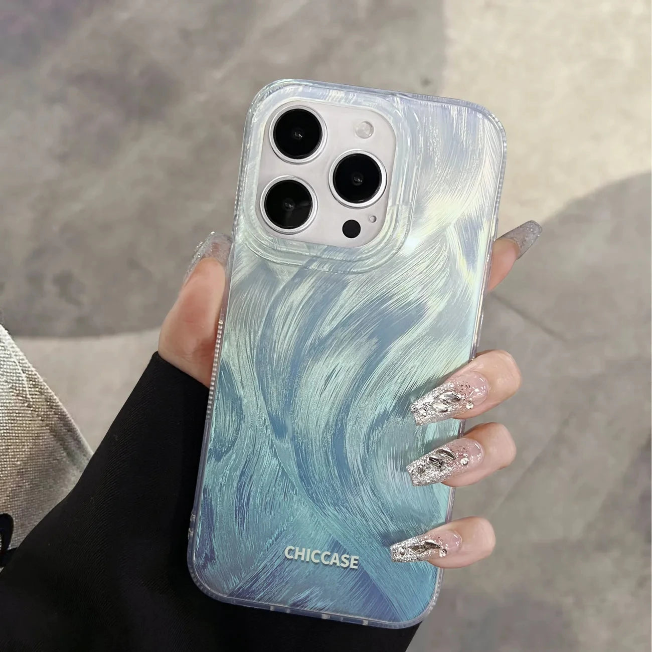 ChicCase Brushed Gradience Starry iPhone Case