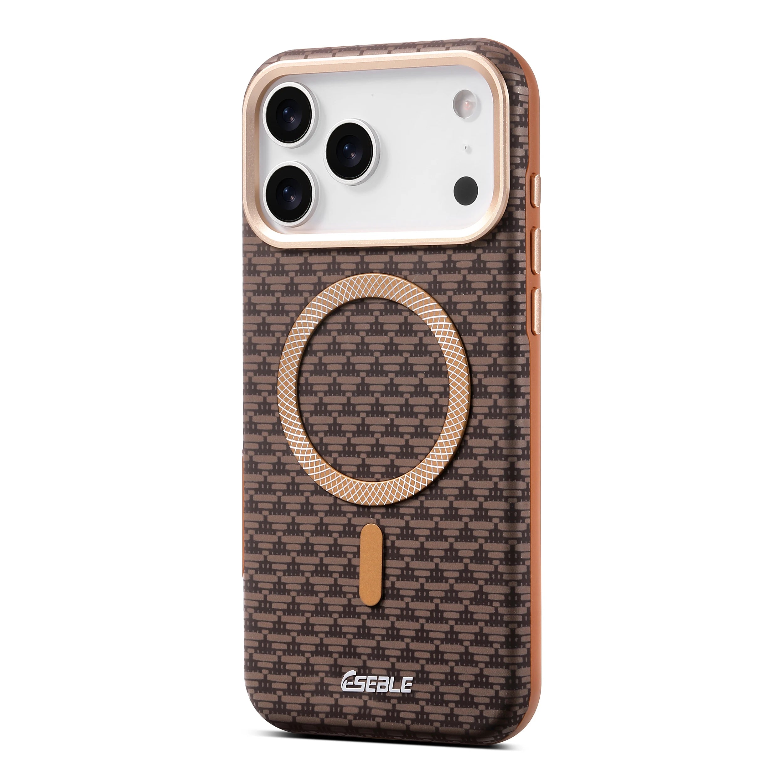 Premium Bitmap Leather Magnetic iPhone Case