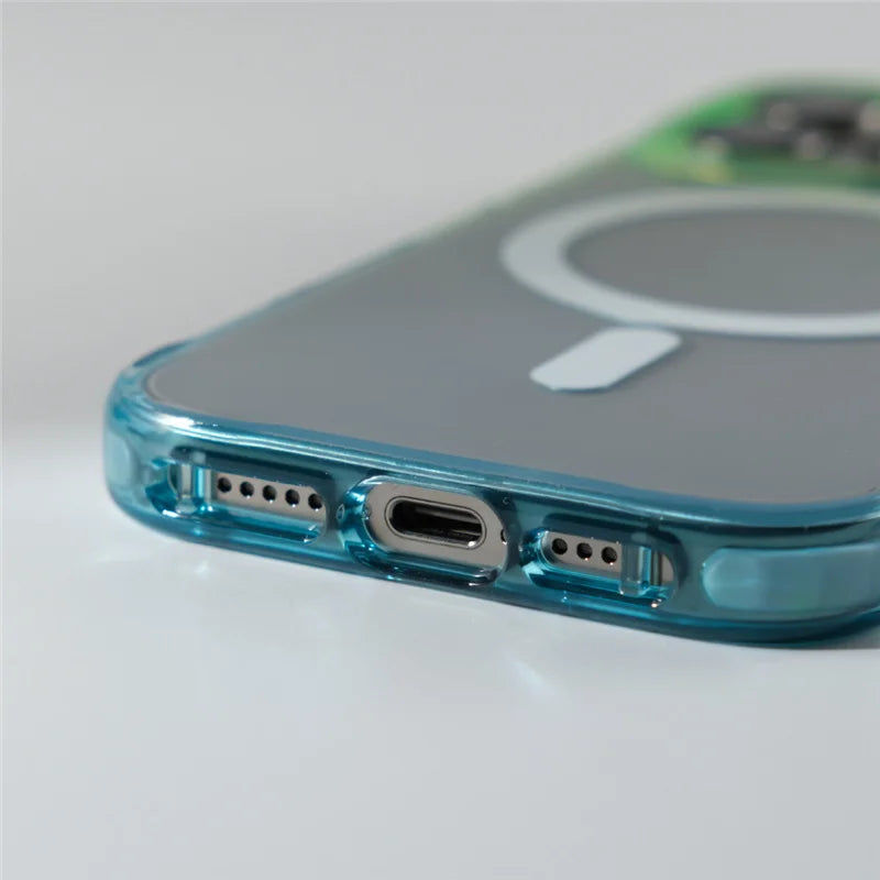 CornerCushion Gradient Clear iPhone Case