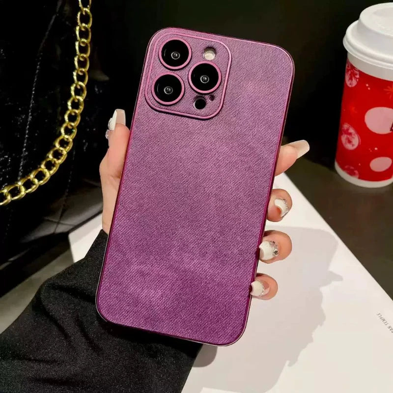 Matte Fabric iPhone Case