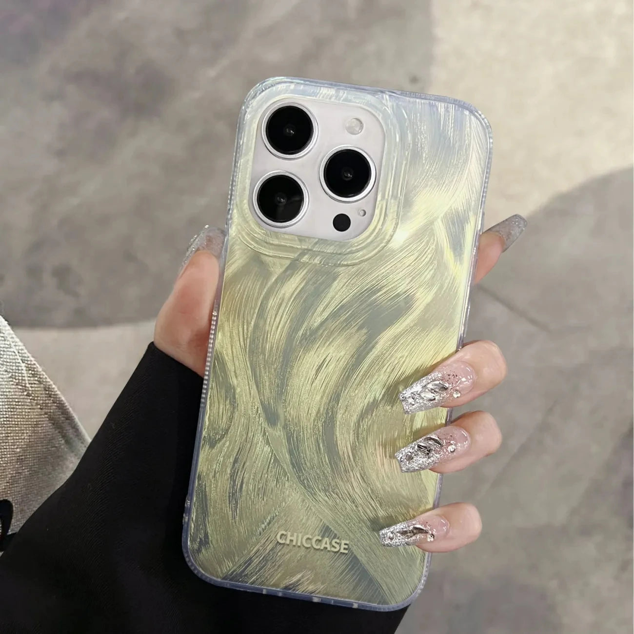 ChicCase Brushed Gradience Starry iPhone Case