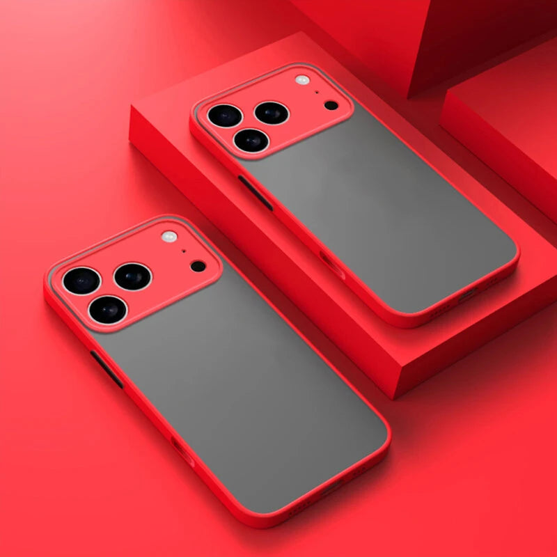 Shockproof Matte Silicone iPhone Case 2