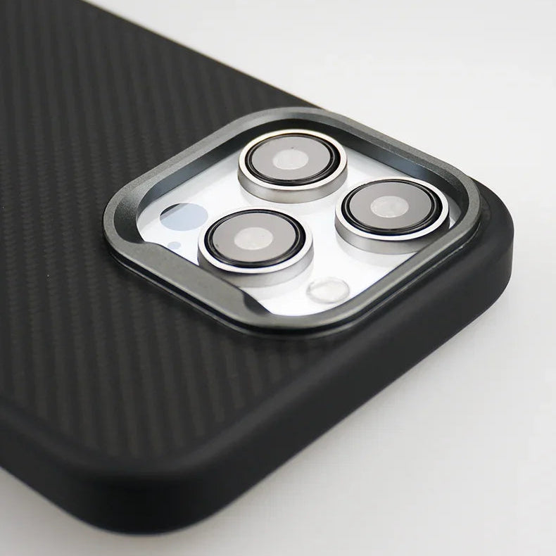 Luxury Carbon Fiber Texture Simple iPhone Case