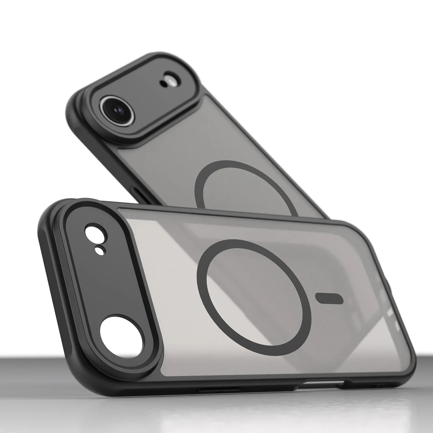 Shockproof Matte Silicone MagSafe Compatible iPhone Case