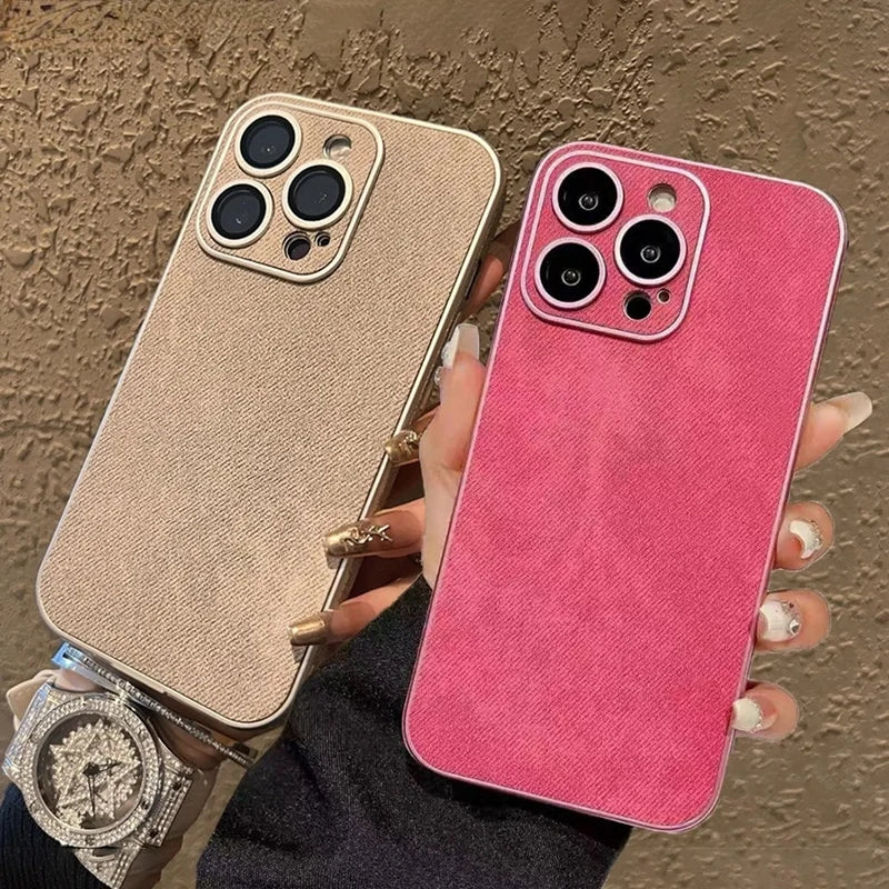 Matte Fabric iPhone Case