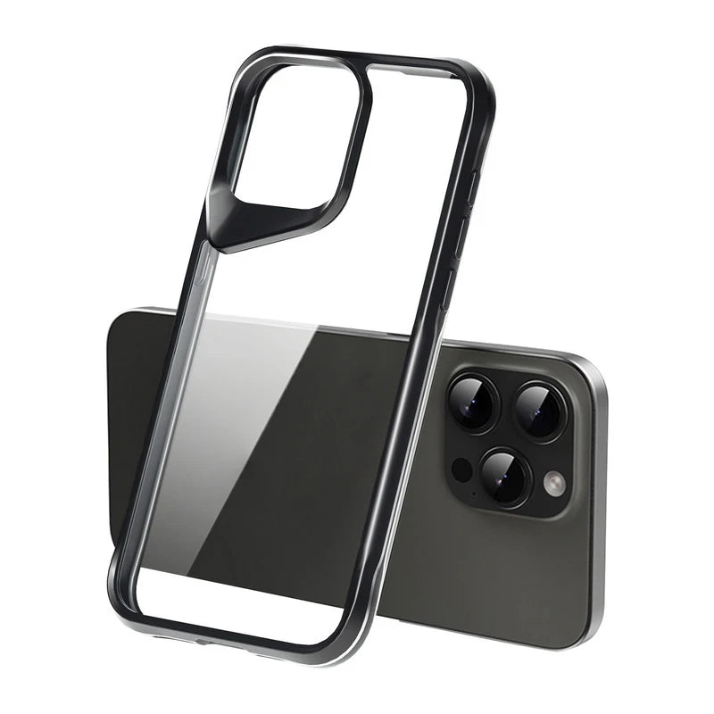 Stylish Camera Lens Clear iPhone Case