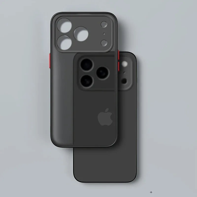 Shockproof Matte Silicone iPhone Case