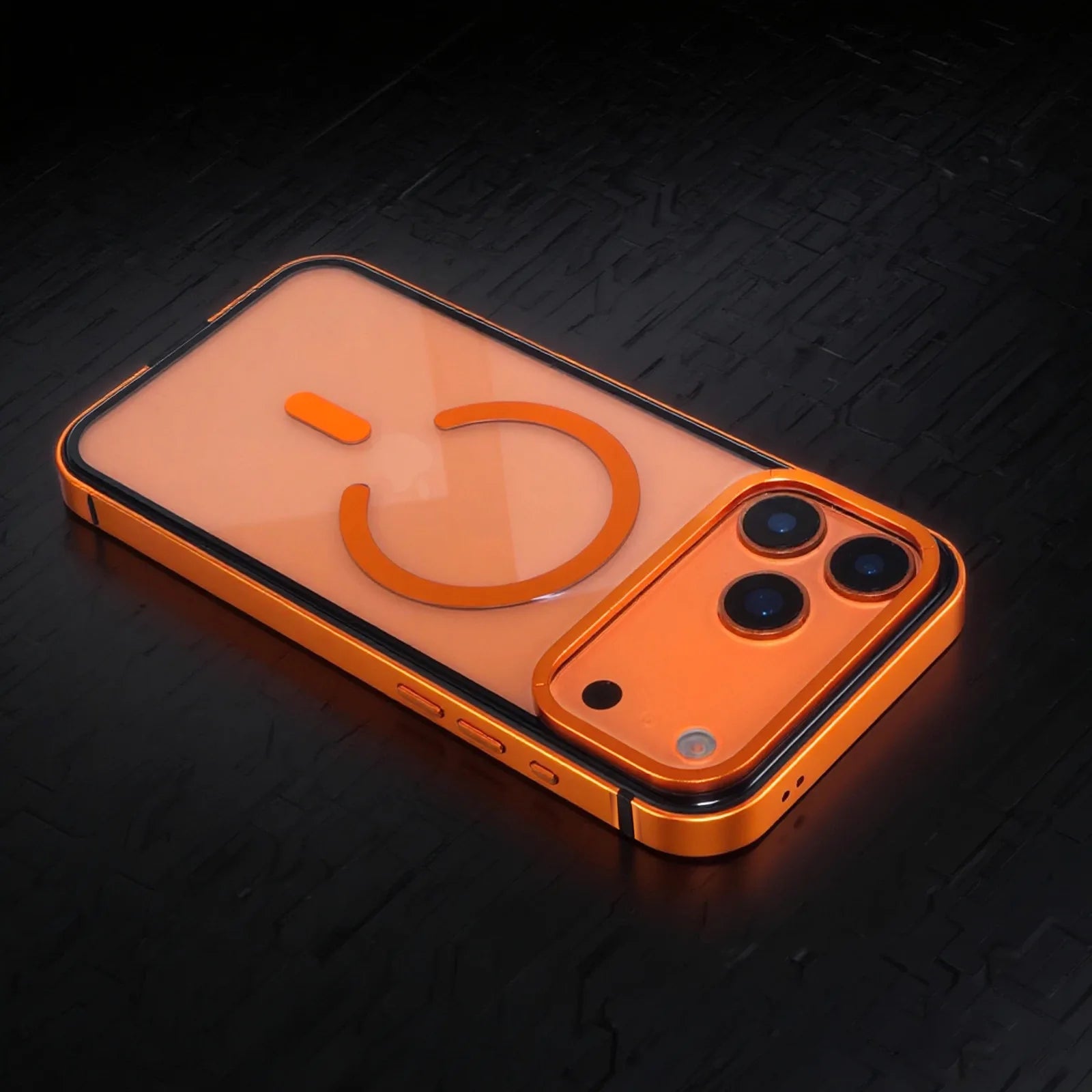 Luxury Metal Frame MagSafe iPhone 17 Pro Max Case