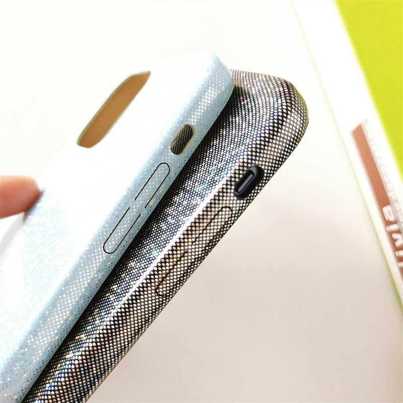 Shiny Rainbow Effect Coconut iPhone Case-Fonally-