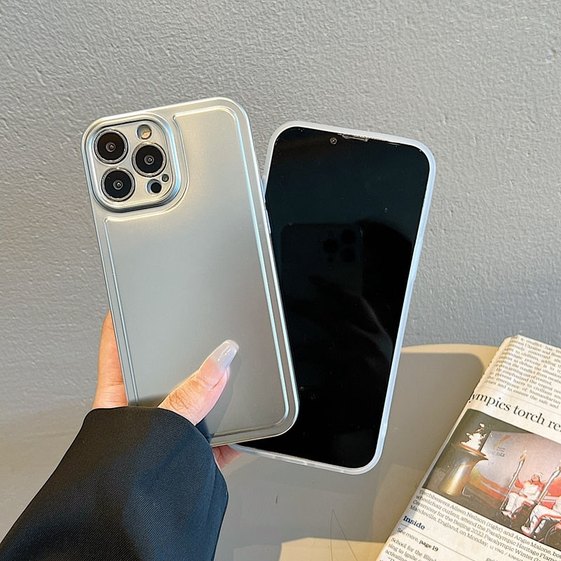 Soft Matte Elegant iPhone Case-Fonally-