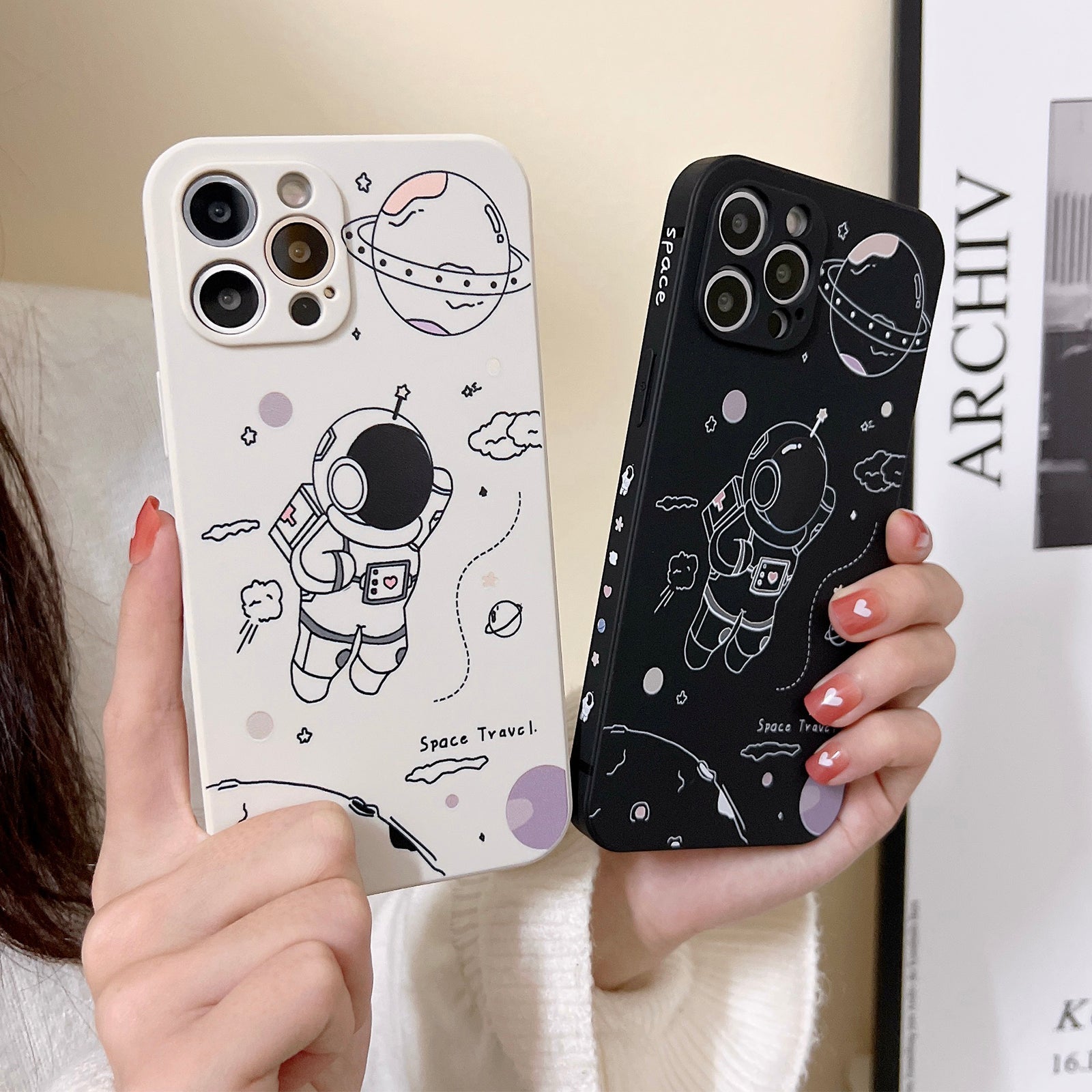 Space Travel Astronaut iPhone Case Space Travel Astronaut iPhone Case