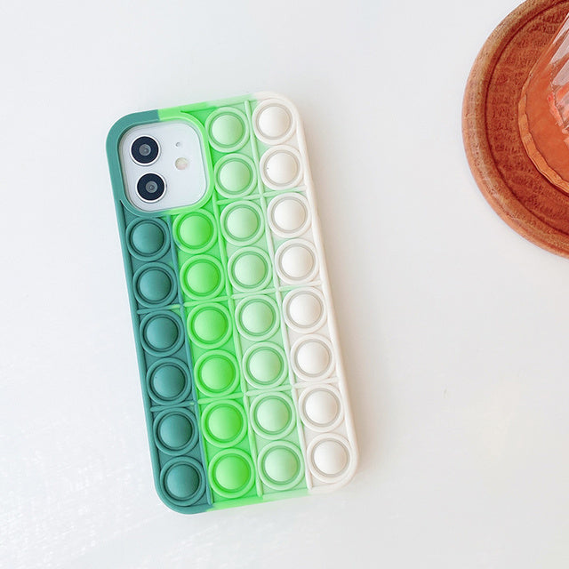 Stress Relief Soft Press Bubble iPhone Case-Fonally-For iPhone 13 Pro Max-C-