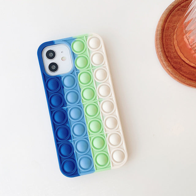 Stress Relief Soft Press Bubble iPhone Case-Fonally-For iPhone 13 Pro Max-H-