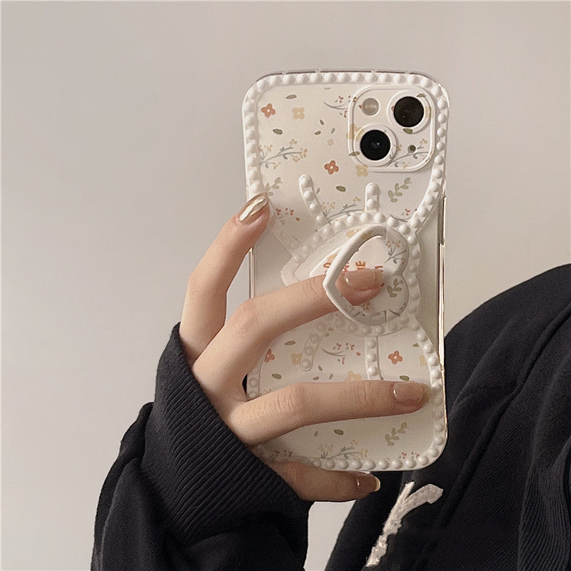 Sunshine On My Mind Heart Stand iPhone Case-Fonally-