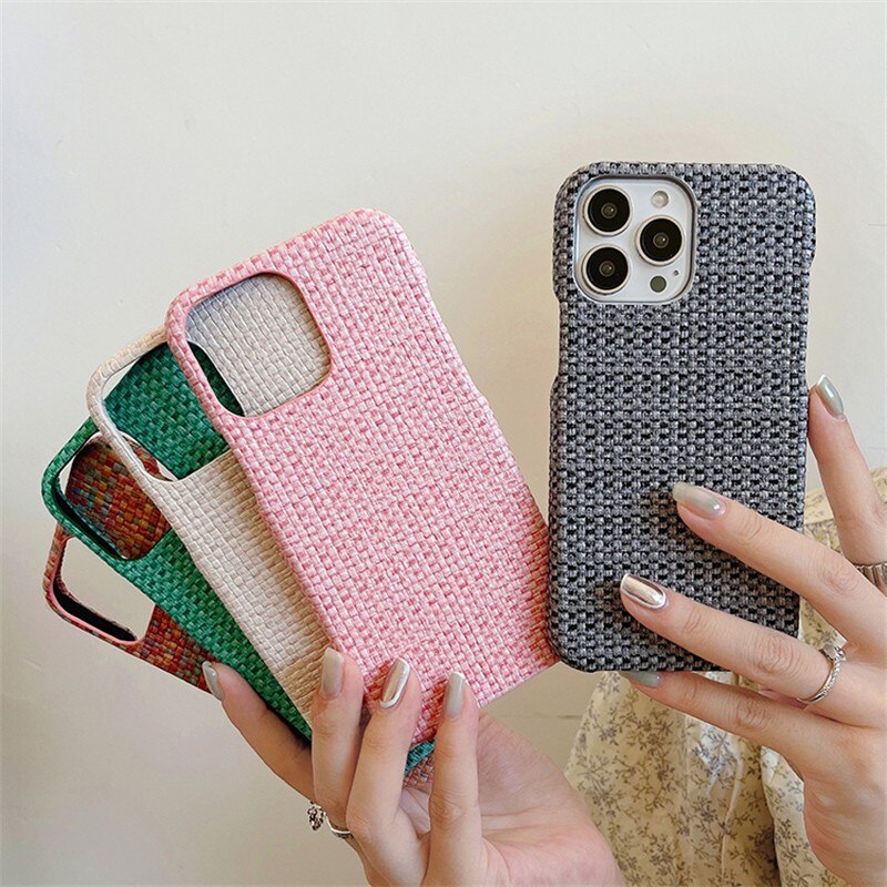 Woven Fabric iPhone Case-Fonally-