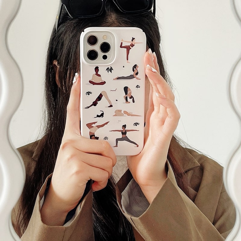 Yoga Pilates iPhone Case-Fonally-