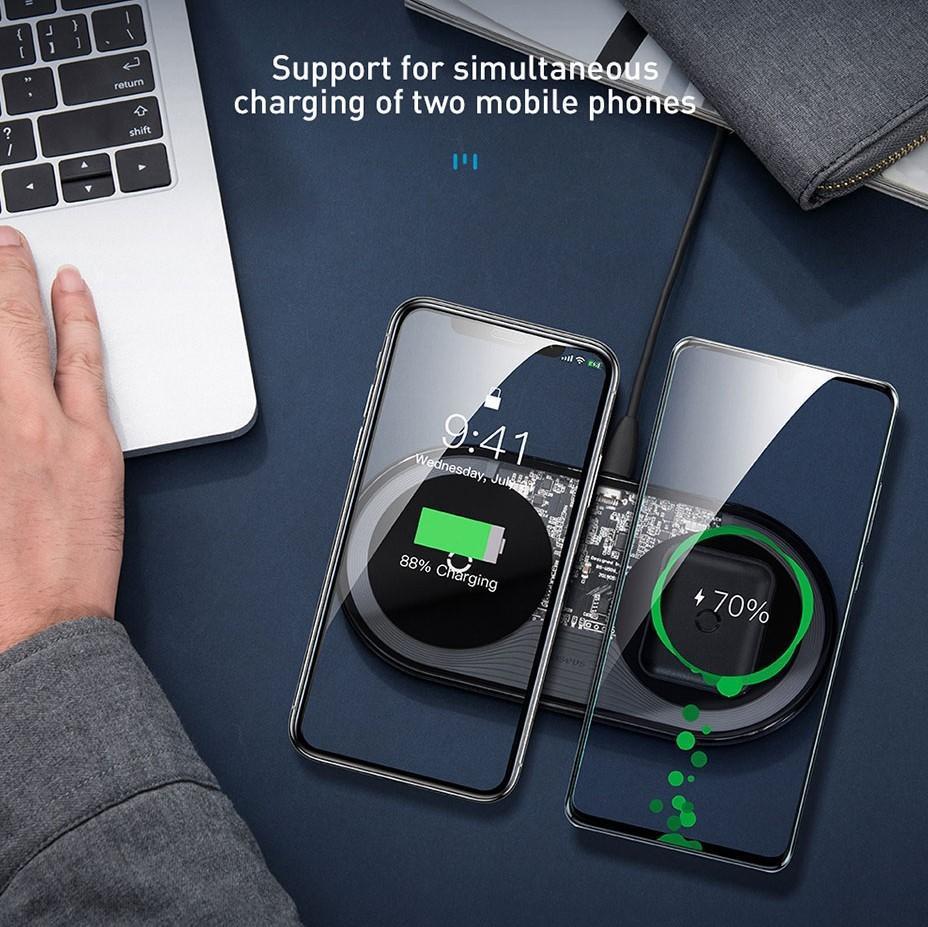 2 in 1 Wireless Charger-Fonally-