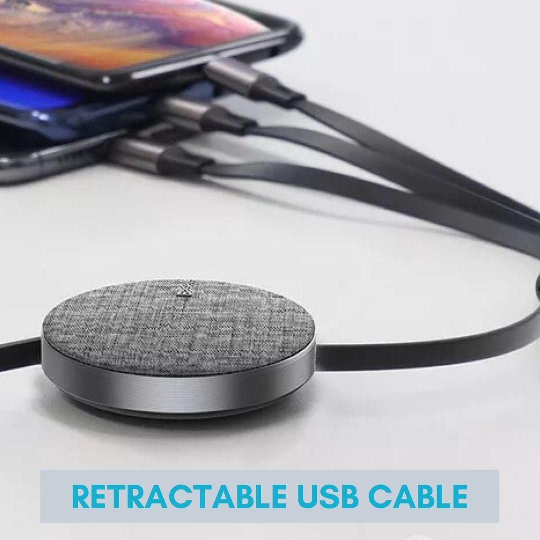 3 in 1 Retractable Cable for iPhone-Fonally-