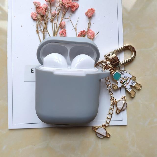 AirPods Spaceman Case-Fonally-Grey-